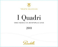 Vino Nobile di Montepulciano I Quadri 2011, Bindella (Toscana, Italia)