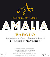 Barolo Le Coste di Monforte 2013, Amalia (Piemonte, Italia)