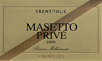 Trento Dosaggio Zero Riserva Masetto Priv 2009, Endrizzi (Trentino, Italia)