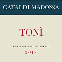 Montepulciano d'Abruzzo Ton 2018, Cataldi Madonna (Abruzzo, Italia)
