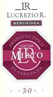 Liquore di Mirto, Lucrezio R. Distilleria Berchidda (Italia)