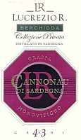 Grappa Cannonau di Sardegna Collezione Privata, Lucrezio R. Distilleria Berchidda (Italy)