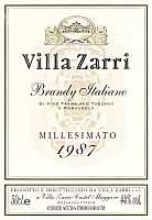 Brandy Italiano Millesimato 18 Anni 1987, Villa Zarri (Italia)