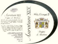 Grappa di Barbera Auratum XLV 2011, Tenuta Montemagno (Italy)