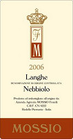Langhe Nebbiolo 2006, Mossio (Italia)