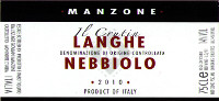 Langhe Nebbiolo Il Crutin 2010, Manzone Giovanni (Italia)