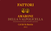 Amarone della Valpolicella Col de la Bastia 2012, Fattori (Italia)
