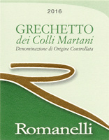 Grechetto dei Colli Martani 2016, Romanelli (Italia)