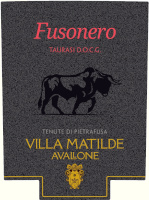 Taurasi Fusonero 2015, Villa Matilde Avallone (Italia)