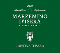 Trentino Superiore Marzemino d'Isera Etichetta Verde 2020, Cantina d'Isera (Italia)