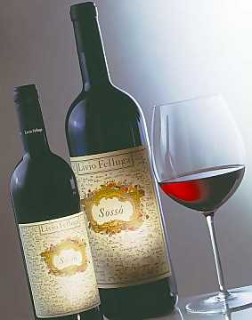 Dal Merlot e Refosco dal Peduncolo
Rosso Nasce Soss, il Celebre Vino Rosso di Livio Felluga