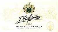 Alto Adige Pinot Bianco 2002, Hofstätter (Italia)