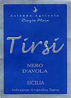 Tirsi Rosso Nero d'Avola 2003, Plaia (Italy)