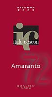 Amaranto 72 Riserva 2004, Italo Cescon (Italy)