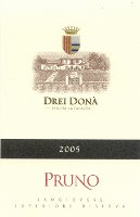 Sangiovese di Romagna Superiore Riserva Il Pruno 2005, Drei Donà (Italy)