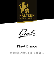 Alto Adige Pinot Bianco Vial 2016, Kellerei Kaltern - Caldaro (Italia)