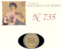 N° 735 2016, Fattoria Ca' Rossa (Italia)