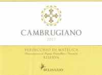 Verdicchio di Matelica Riserva Cambrugiano 2017, Belisario (Italy)