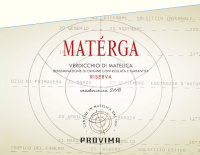 Verdicchio di Matelica Riserva Materga 2017, Provima - Produttori Vitivinicoli Matelica (Italia)