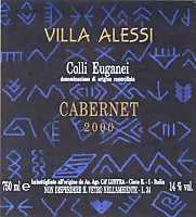 Colli Euganei Cabernet Villa Alessi Vigna Girapoggio 2000, Ca' Lustra (Italy)