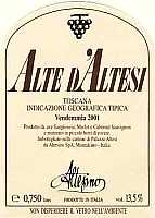 Alte d'Altesi 2001, Altesino (Italy)