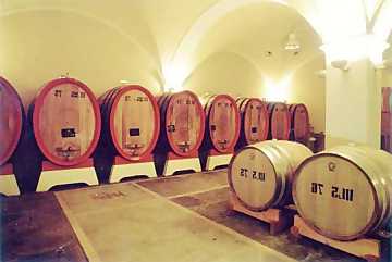 Cask is the most common container used
for the aging of red wines