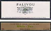 Palivou Vineyards White Fox 2003, Palivos Estate (Grecia)