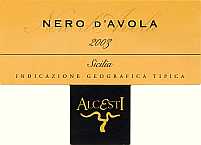 Nero d'Avola 2003, Alcesti (Italia)
