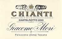 Chianti Castelrotto 2001, Giacomo Mori (Italy)