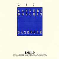 Barolo Cannubi Boschis 2001, Sandrone (Piedmont, Italy)