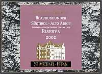 Alto Adige Pinot Nero Riserva 2002, San Michele Appiano (Alto Adige, Italia)