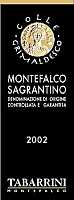 Montefalco Sagrantino Colle Grimaldesco 2002, Tabarrini (Umbria, Italia)