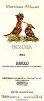 Barolo Pressenda 2001, Abbona Marziano (Piedmont, Italy)