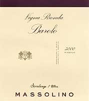 Barolo Riserva Vigna Rionda Riserva 2000, Massolino (Piemonte, Italia)