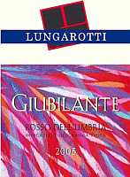 Giubilante 2003, Lungarotti (Umbria, Italy)