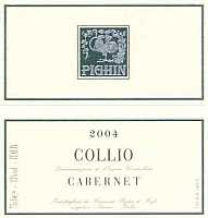 Collio Cabernet 2004, Pighin (Friuli Venezia Giulia, Italy)
