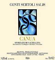 Sforzato di Valtellina Canua 2002, Conti Sertoli Salis (Lombardy, Italy)