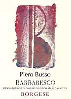 Barbaresco Vigna Borgese 2003, Piero Busso (Piedmont, Italy)