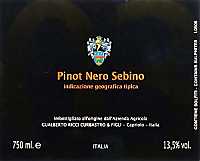 Pinot Nero 2000, Ricci Curbastro (Lombardy, Italy)