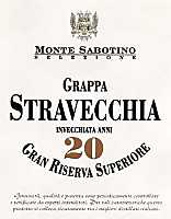 Grappa Stravecchia 20 anni Monte Sabotino, Distilleria Zanin (Veneto, Italy)