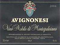 Vino Nobile di Montepulciano 2004, Avignonesi (Tuscany, Italy)