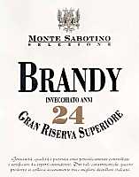 Brandy Stravecchio Invecchiato 24 anni Gran Riserva Superiore Monte Sabotino, Distilleria Zanin (Veneto, Italy)
