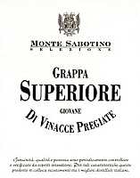 Grappa Superiore Giovane Monte Sabotino, Distilleria Zanin (Veneto, Italy)