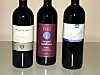 The three Vino Nobile di Montepulciano wines of our comparative tasting