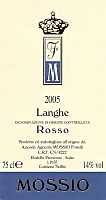Langhe Rosso 2005, Mossio (Piemonte, Italia)