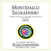 Sagrantino di Montefalco 2005, Scacciadiavoli (Umbria, Italy)