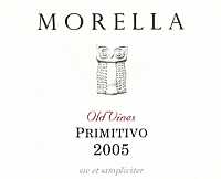 Primitivo Old Vines 2005, Morella (Apulia, Italy)