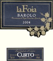Barolo La Foia 2004, Curto Marco (Piemonte, Italia)