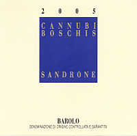 Barolo Cannubi Boschis 2005, Sandrone (Piemonte, Italia)