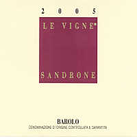 Barolo Le Vigne 2005, Sandrone (Piedmont, Italy)